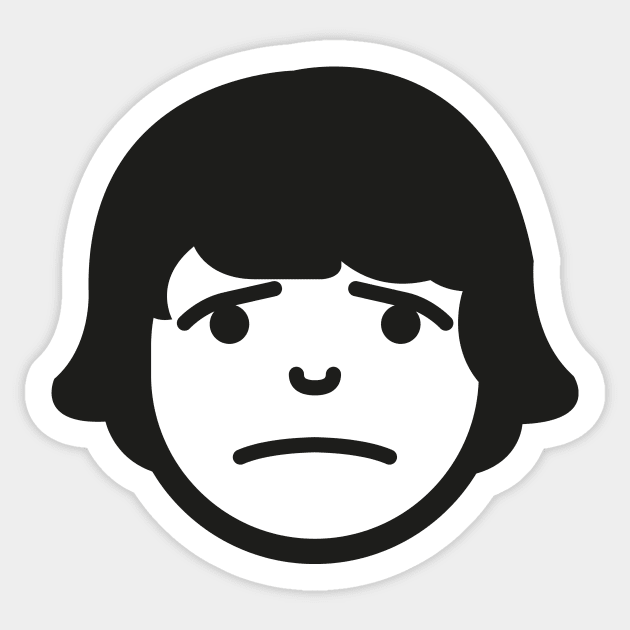 Stranger Things - Mike Icon Sticker by Lionti_design